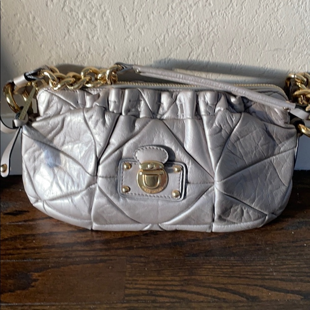 Used Marc Jacobs silver purse